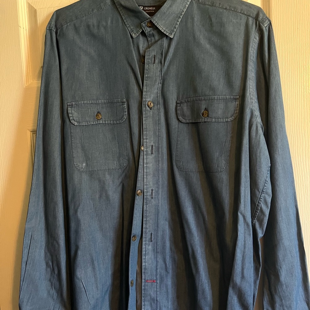 Daniel cremieux denim shirt